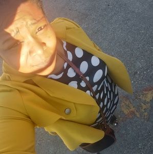 New York and Co yellow blazor